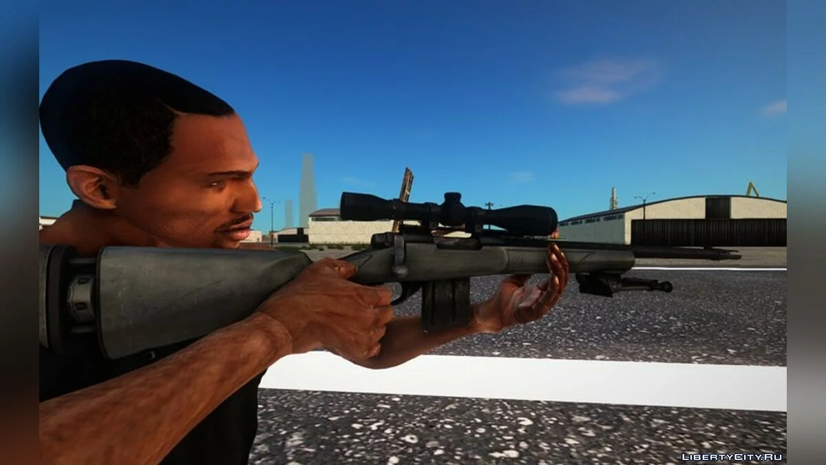 M24 + 4 Skins (Normal Maps) / GTA San Andreas