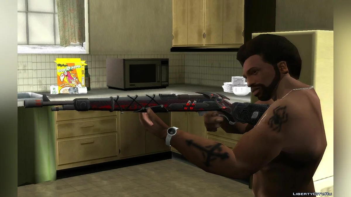 Kar98 REPEATER del juego Rules of Survival / GTA San Andreas