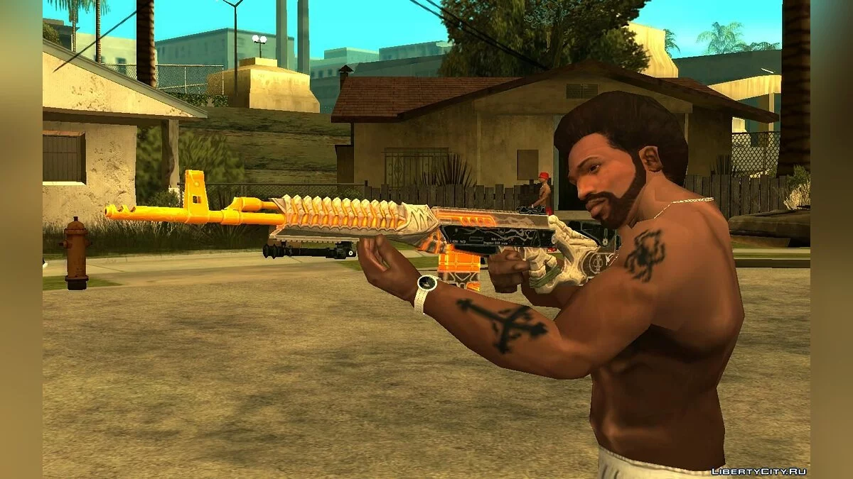 SVD Skull Splitter з гри Rules of Survival / GTA San Andreas