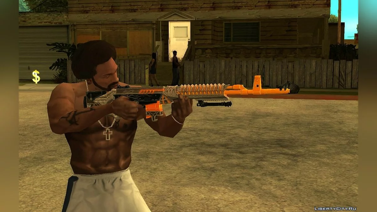 SVD Skull Splitter з гри Rules of Survival / GTA San Andreas