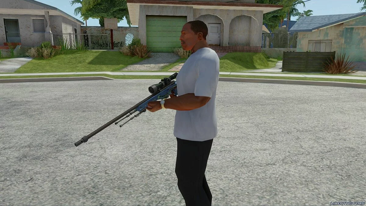 AWP Corticera من CS:GO / جي تي إيه سان أندرياس