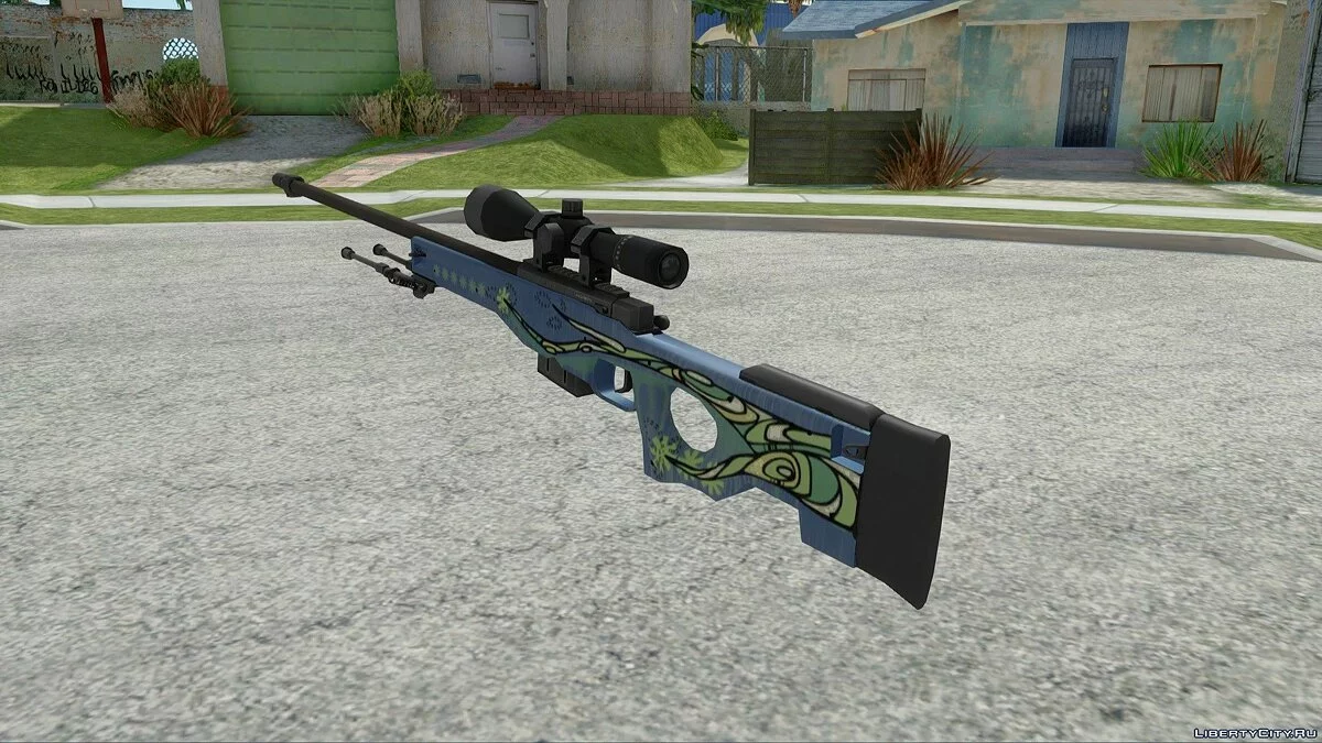 AWP Corticera من CS:GO / جي تي إيه سان أندرياس