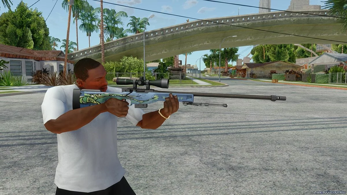 AWP Corticera من CS:GO / جي تي إيه سان أندرياس