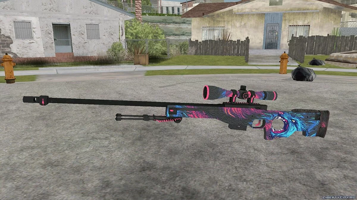 AWP Blue Wolf eLite / GTA San Andreas