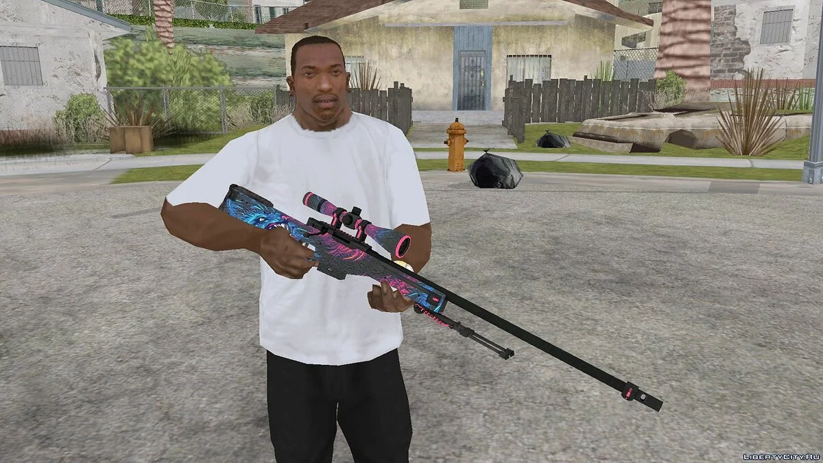 AWP Blue Wolf eLite / GTA San Andreas