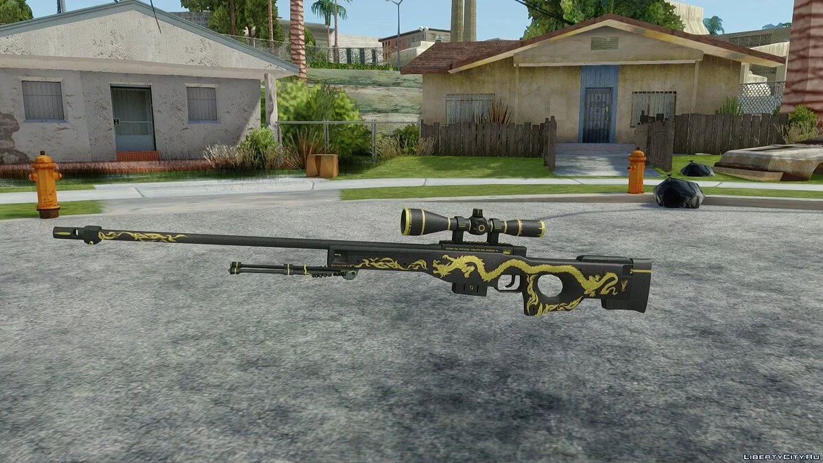 AWP Dracarys / جي تي إيه سان أندرياس