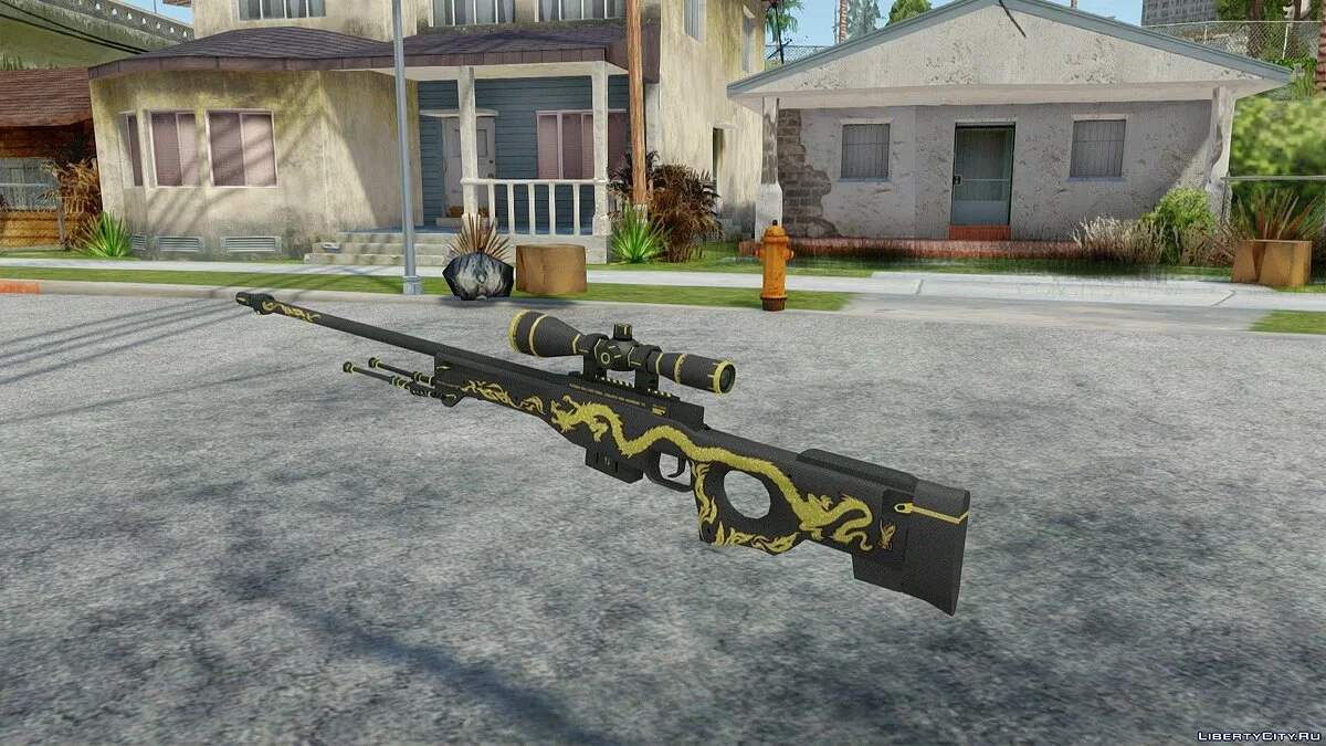 AWP Dracarys / جي تي إيه سان أندرياس