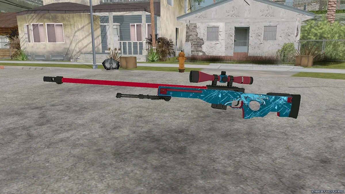 AWP Lézard Bleu / GTA San Andreas