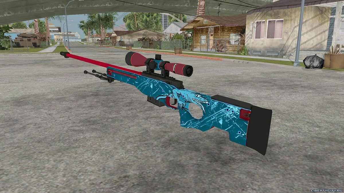 AWP Lézard Bleu / GTA San Andreas