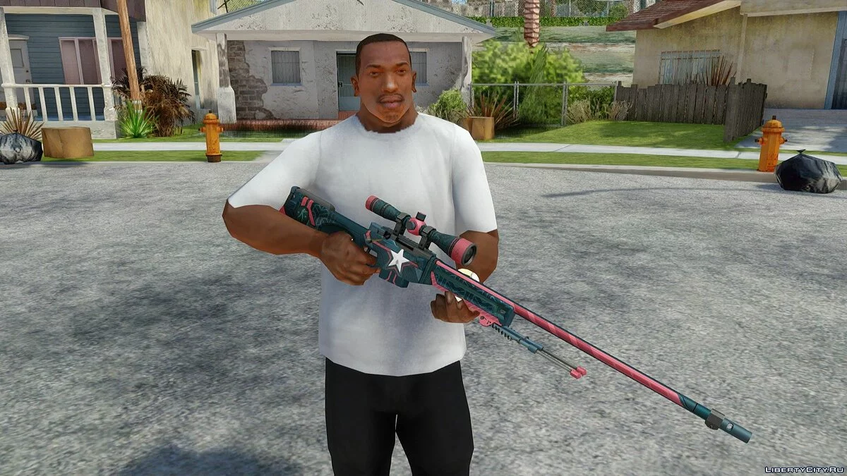 AWP Captain Strike / GTA San Andreas