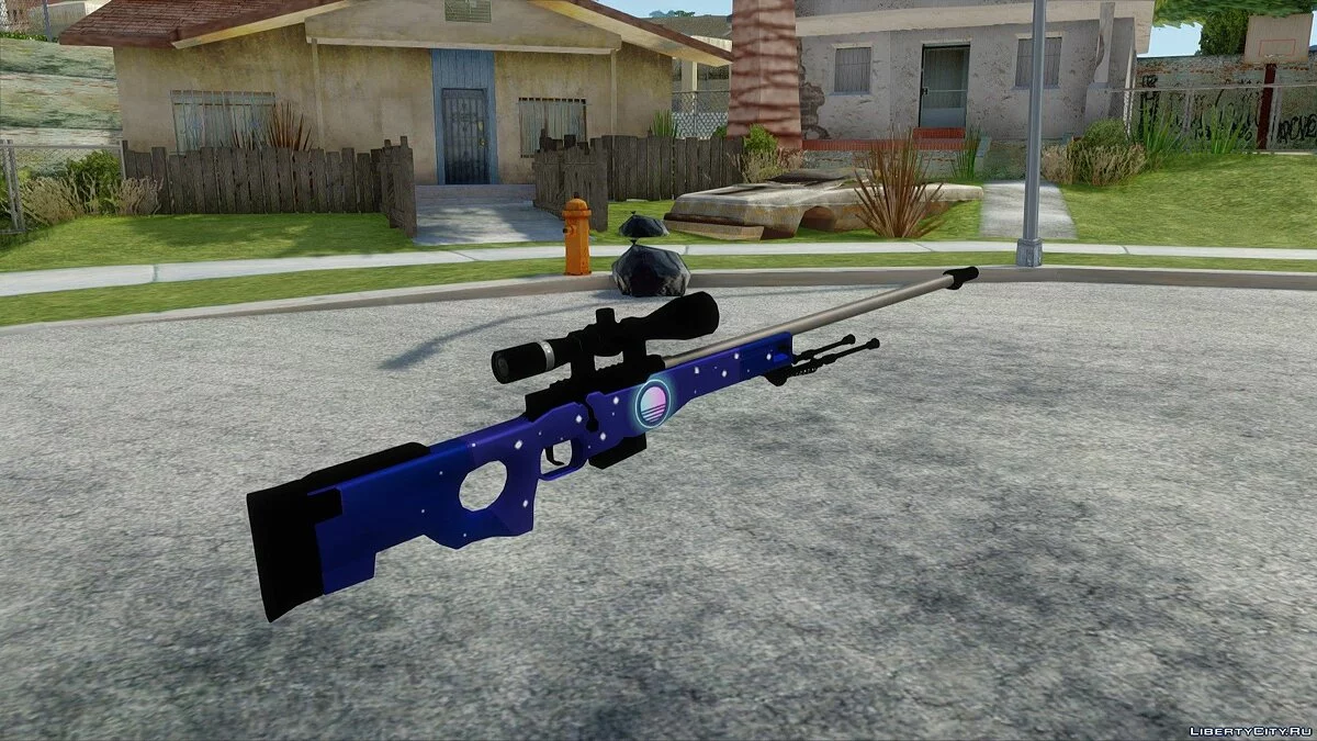 AWP Noche Neón / GTA San Andreas