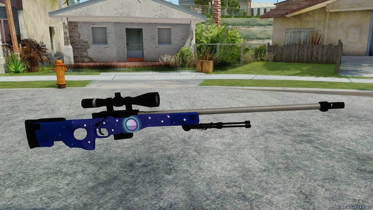 AWP Noche Neón / GTA San Andreas