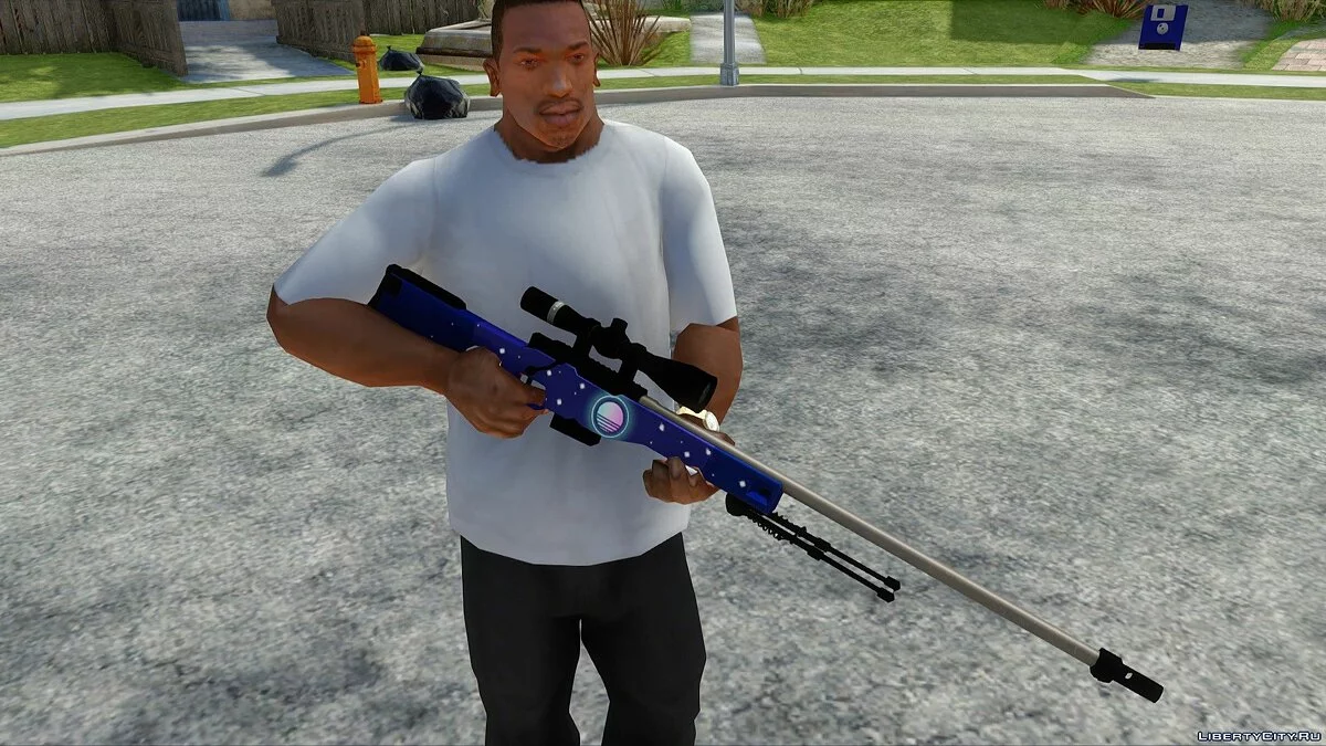 AWP Noche Neón / GTA San Andreas