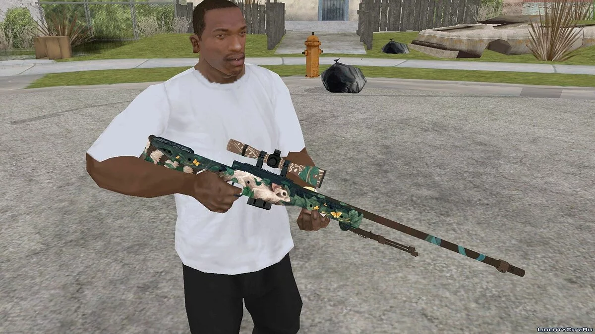 AWP Cola de anillo / GTA San Andreas