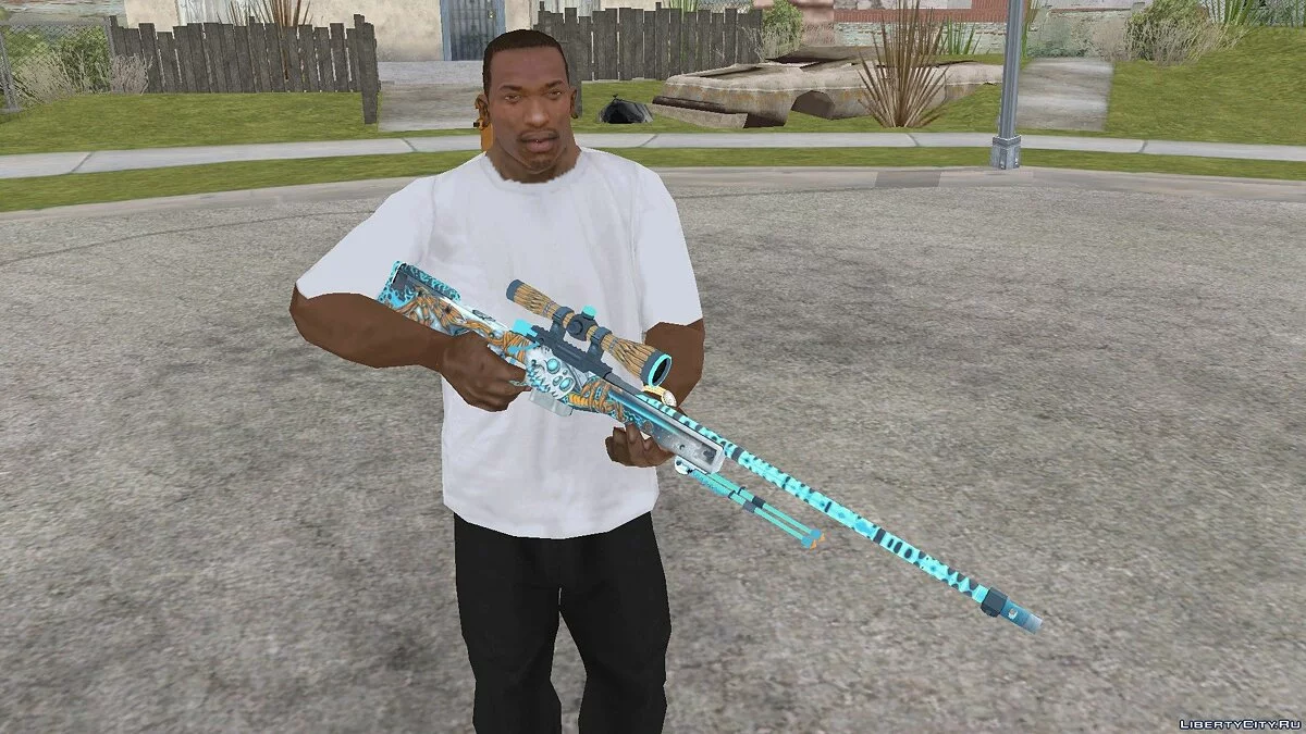 AWP Сніговик / GTA San Andreas