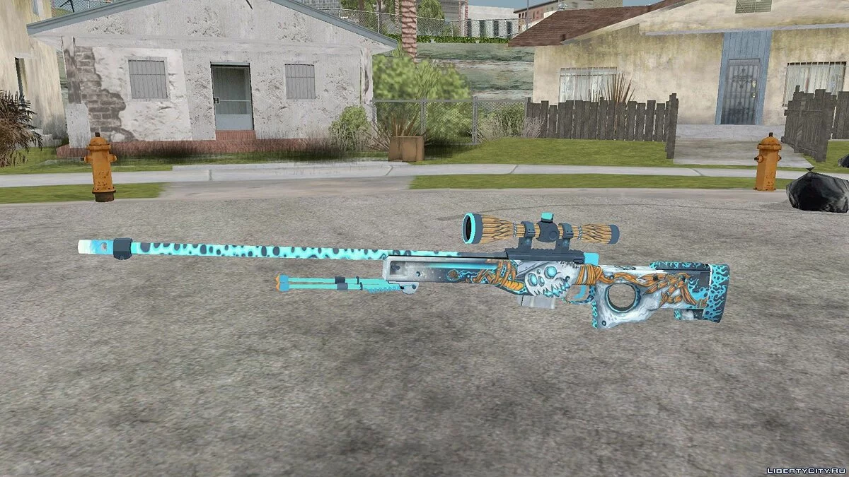 AWP Сніговик / GTA San Andreas