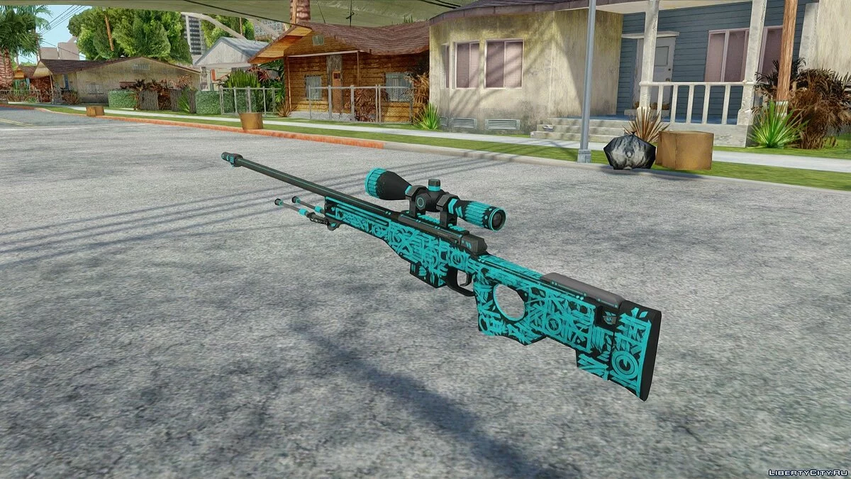 AWP Handwritten / جي تي إيه سان أندرياس