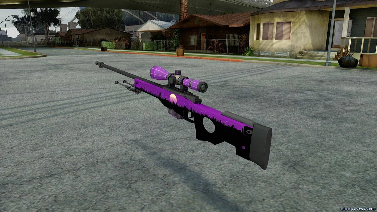 AWP Retrowave / GTA San Andreas