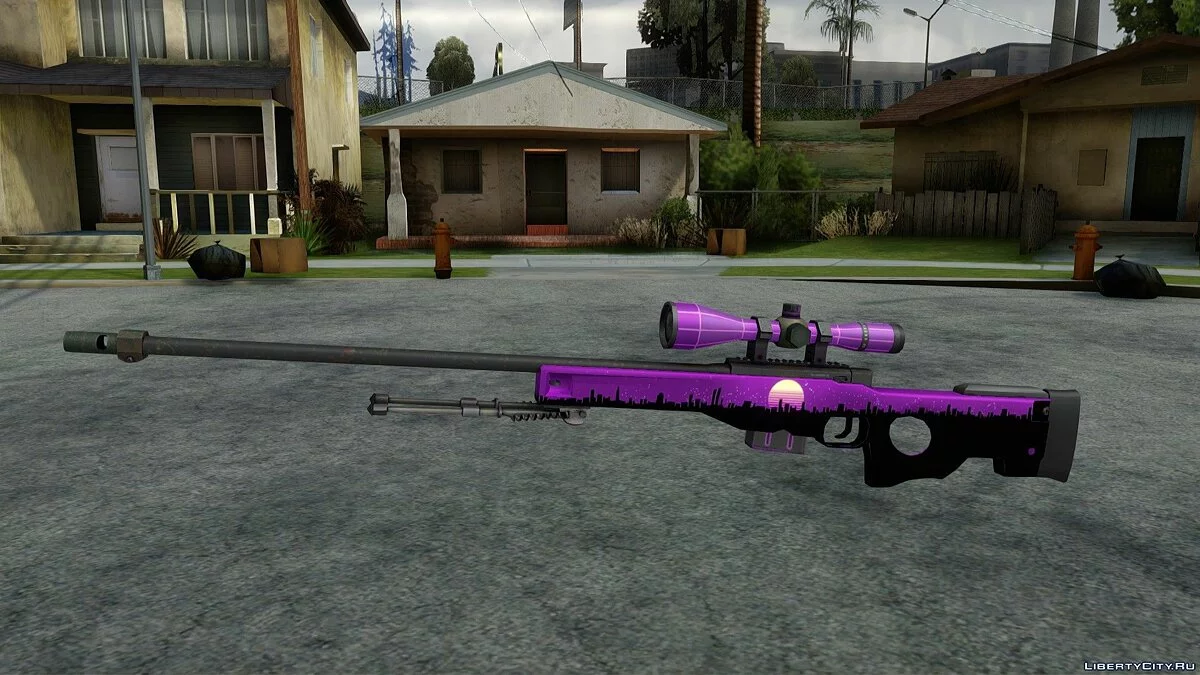 AWP Retrowave / GTA San Andreas