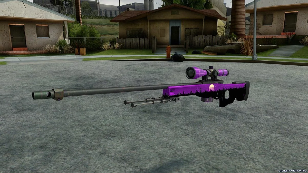 AWP Retrowave / GTA San Andreas