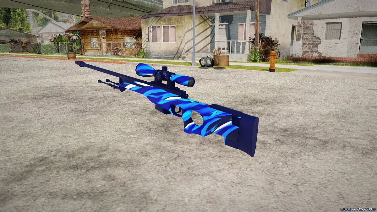 AWP Blue Waves / GTA San Andreas