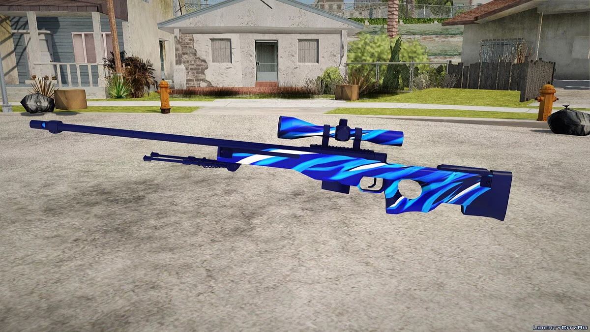 AWP Blue Waves / GTA San Andreas