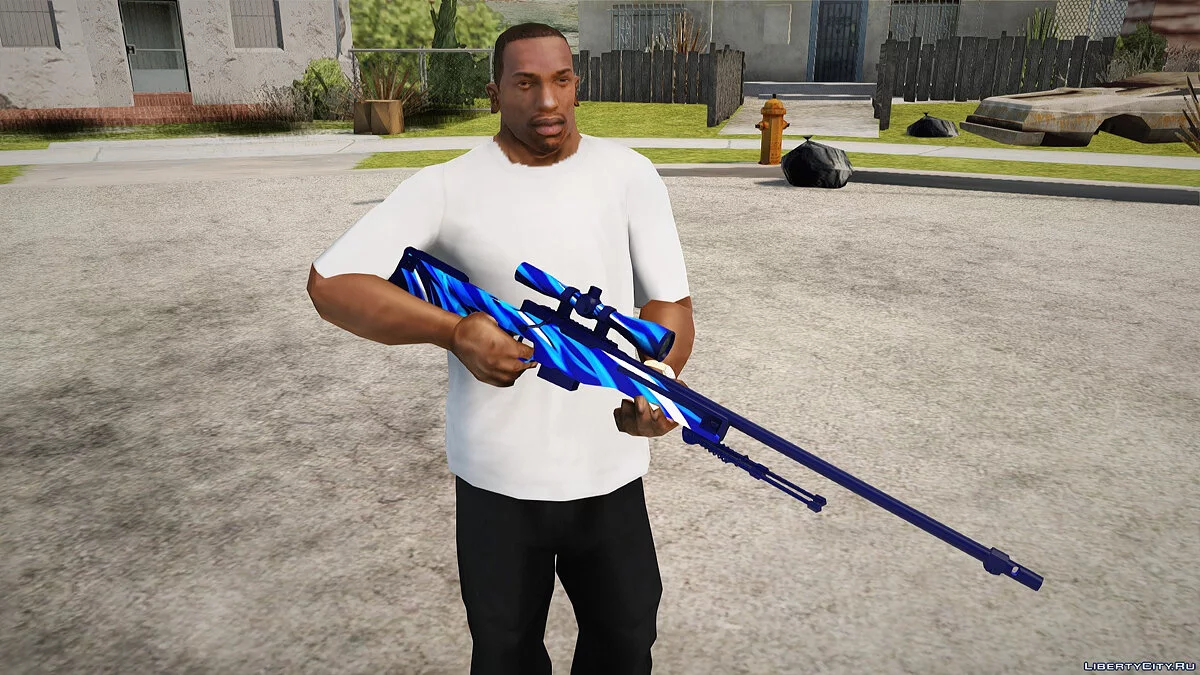 AWP Blue Waves / GTA San Andreas