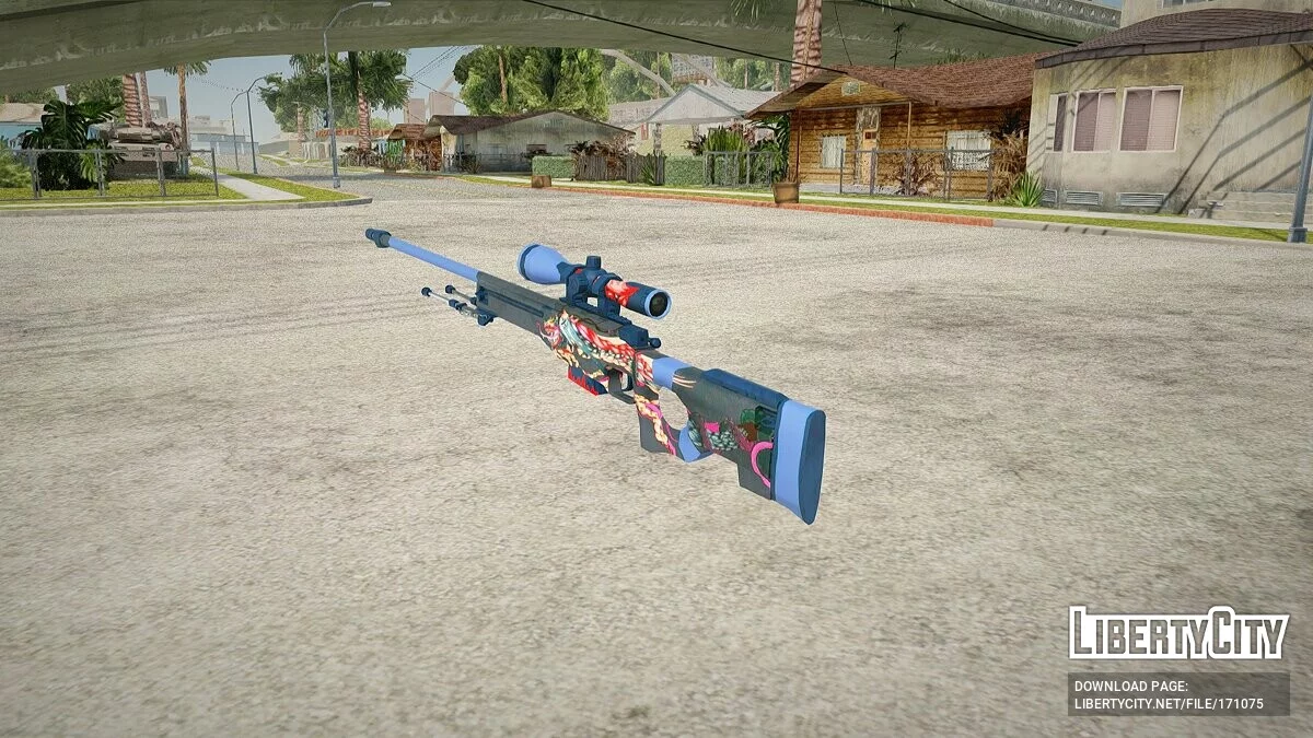AWP Consciência da perda / GTA San Andreas