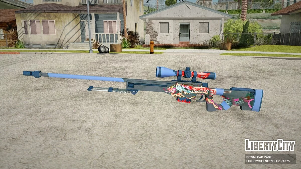 AWP Consciência da perda / GTA San Andreas