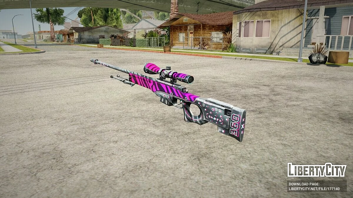 AWP Aberración Cromática / GTA San Andreas