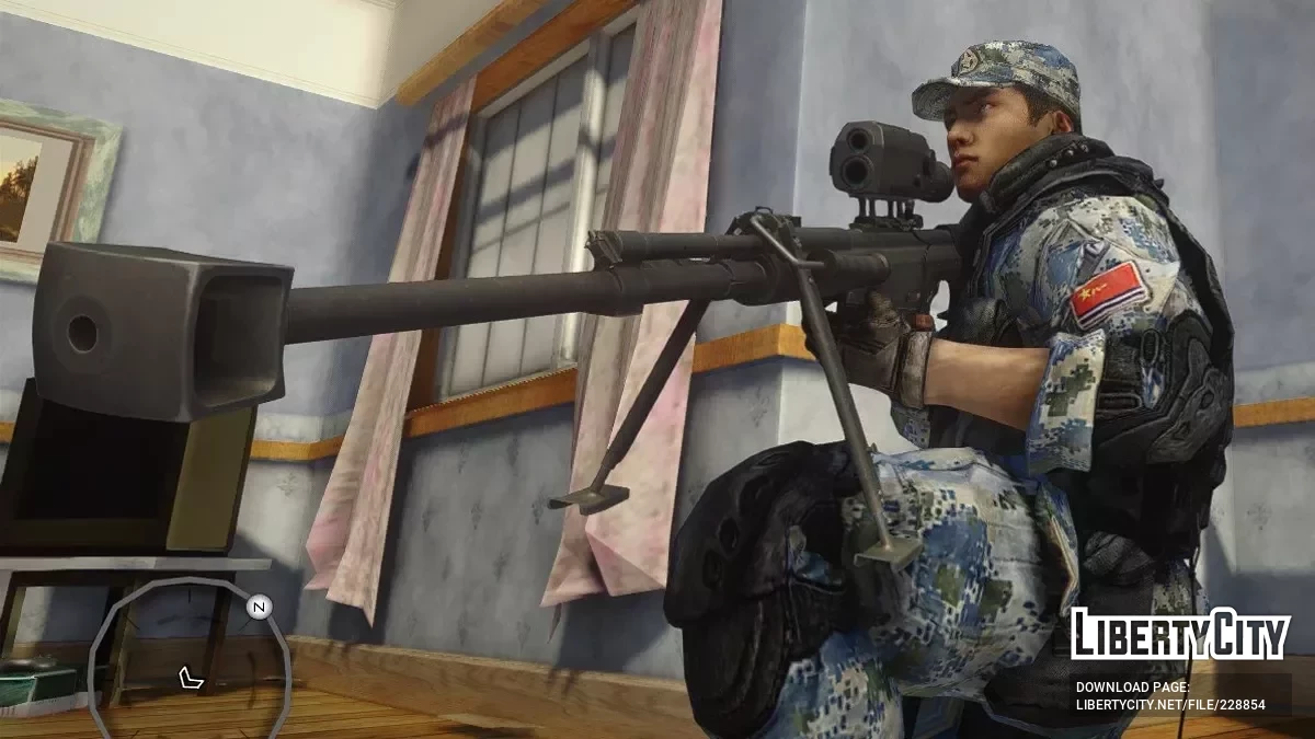 Китайська снайперська гвинтівка QBU-10 / GTA San Andreas