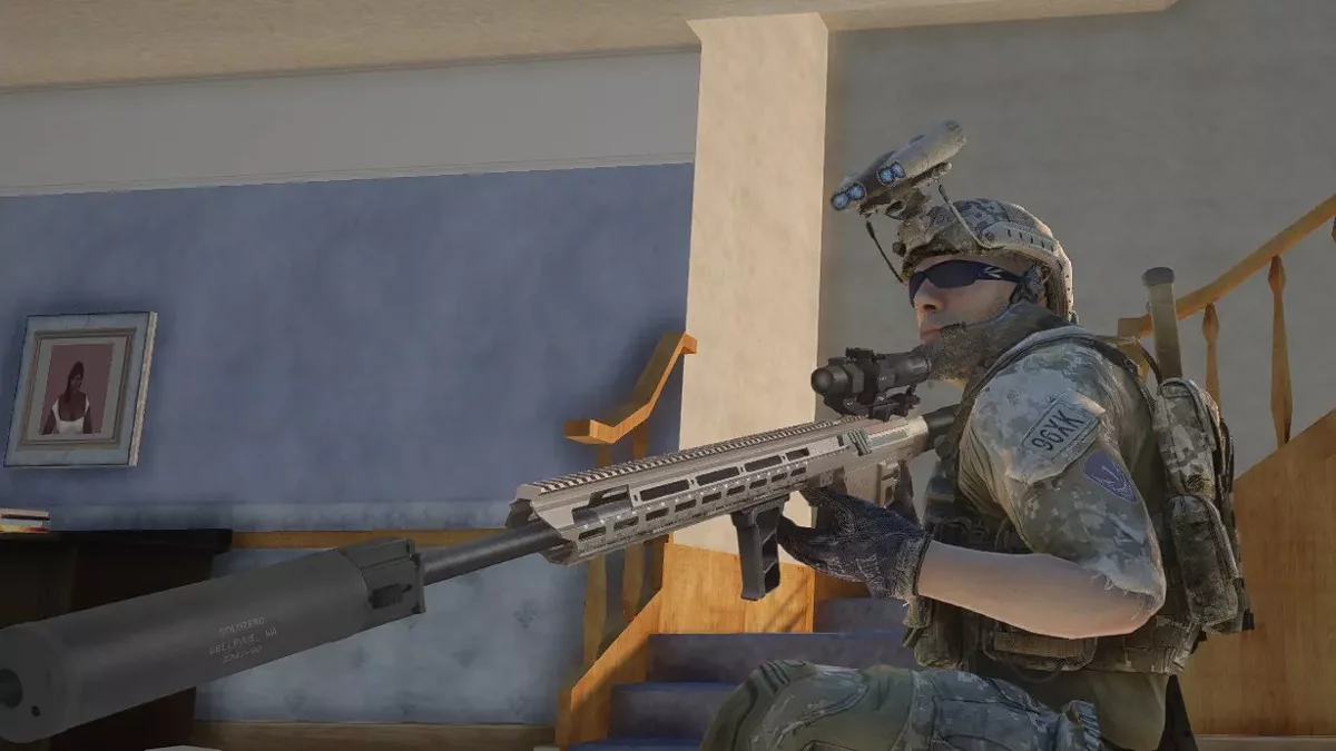 Снайперська гвинтівка MK-18 Mjolnir .338 / GTA San Andreas