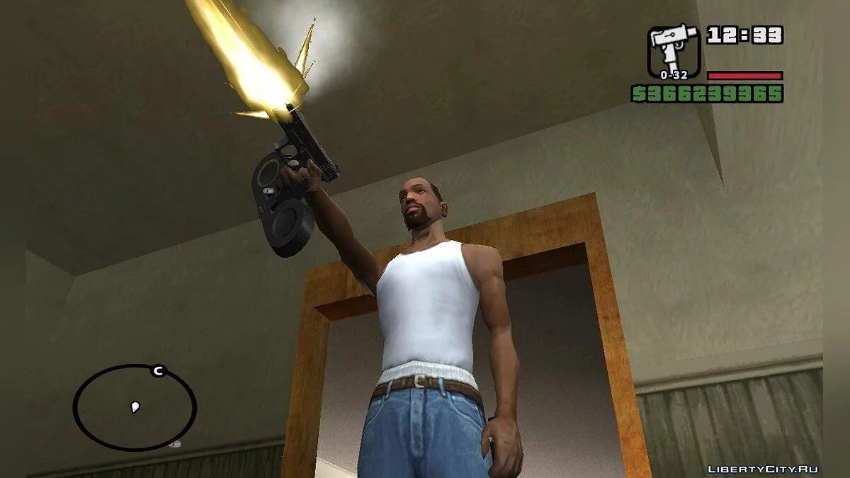 Glock 19 avec chargeur à disque / GTA San Andreas