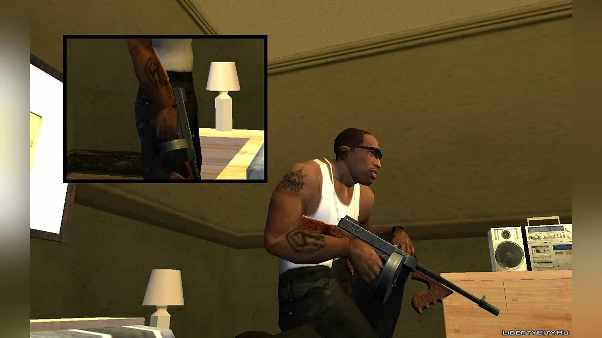 PP Thompson 1928 / GTA San Andreas