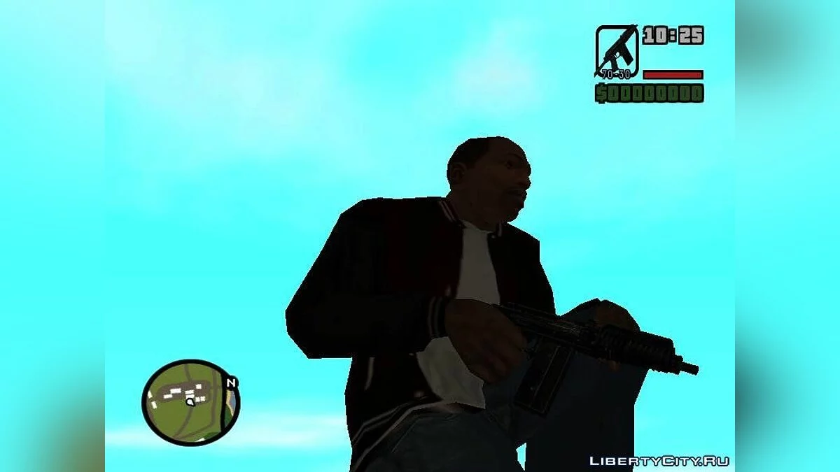 Maschinengewehr 9a91 (zwei Varianten) / GTA San Andreas