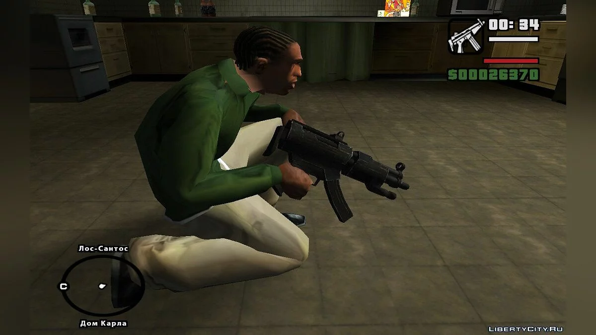 RPL submachine gun from F.E.A.R / GTA San Andreas