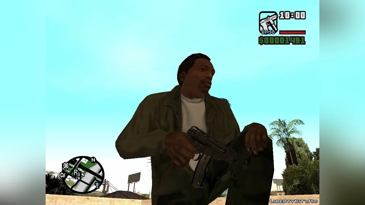 Pistol Submachine Scorpion / GTA San Andreas