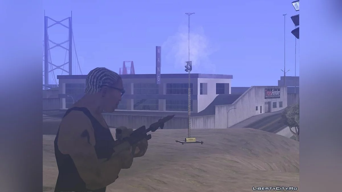 AUG A3 9mm XS من WARFACE / جي تي إيه سان أندرياس