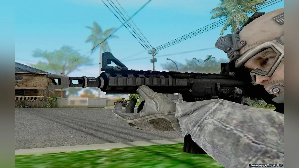 M4A1 cqb / جي تي إيه سان أندرياس