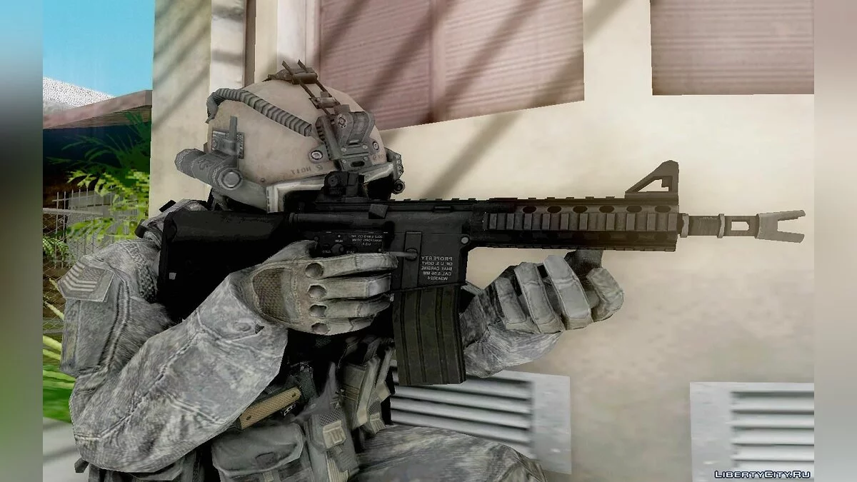M4A1 cqb / جي تي إيه سان أندرياس