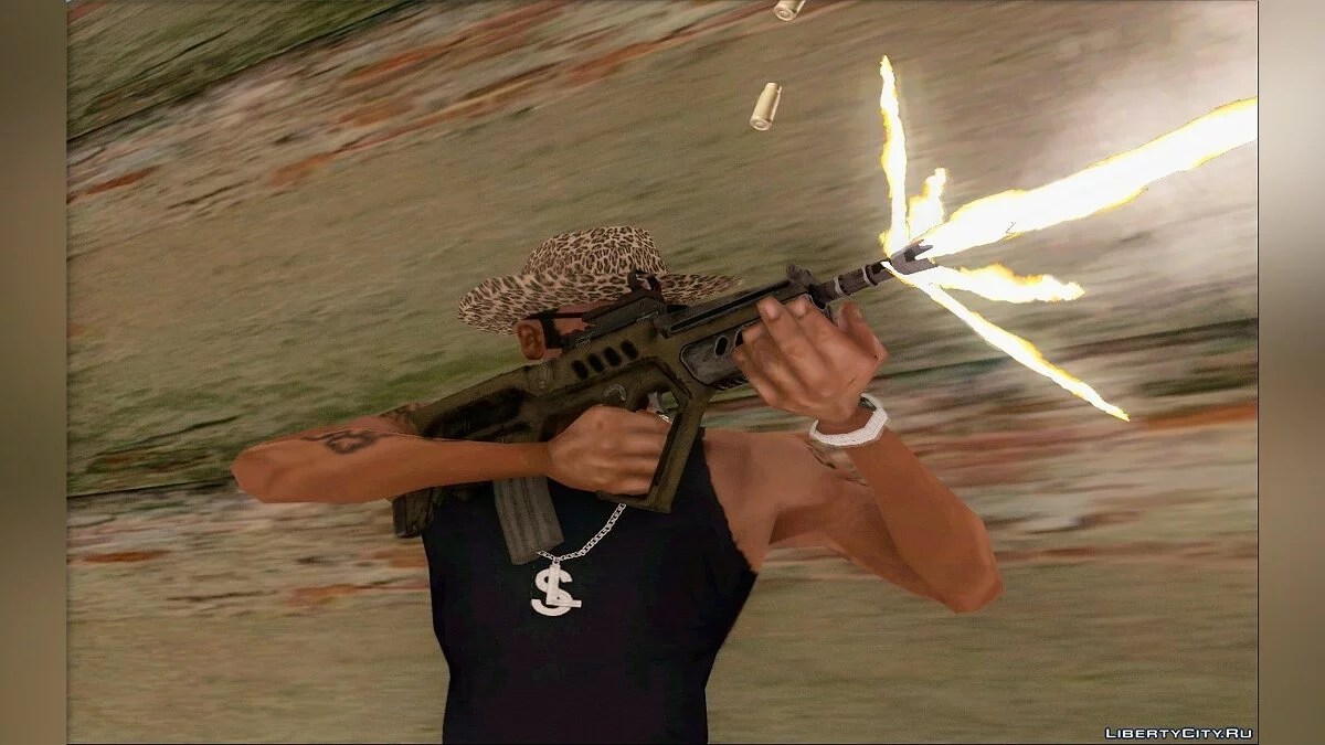 Tavor ctar-21 from WarFace v2 / GTA San Andreas
