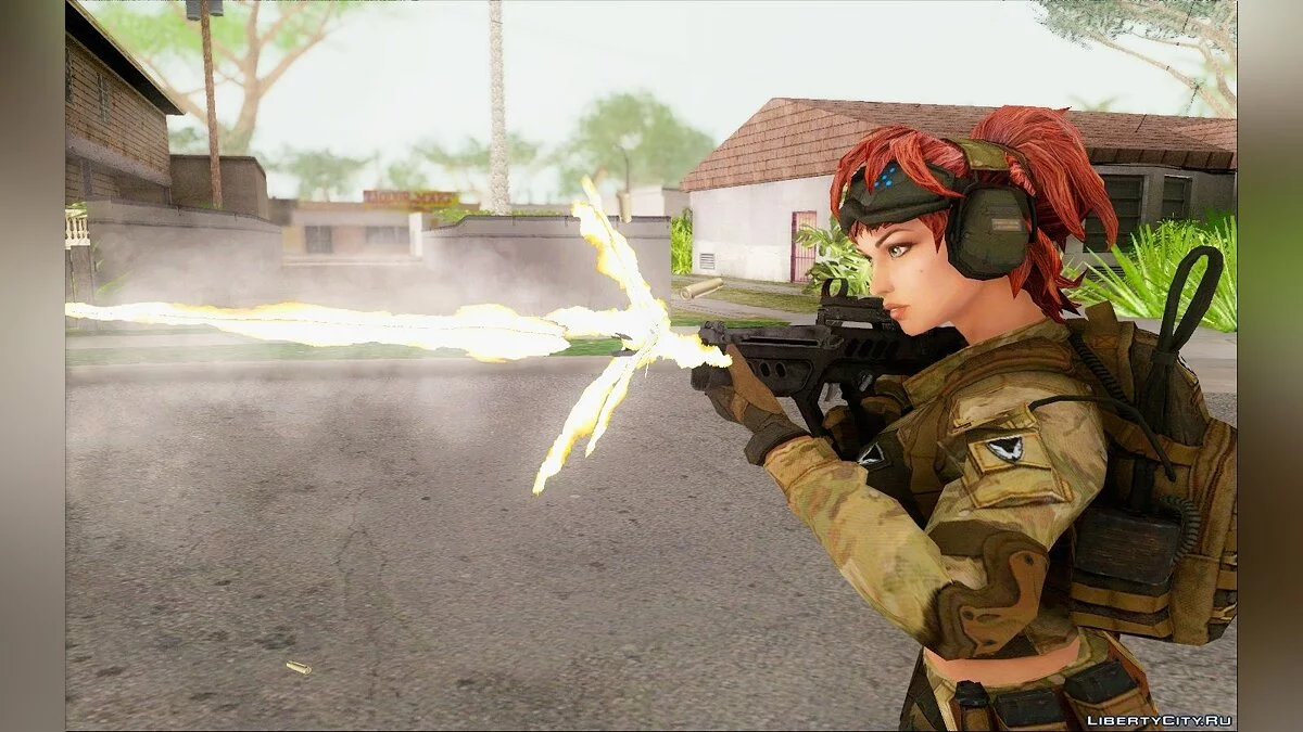 Tavor ctar-21 from WarFace v2 / GTA San Andreas
