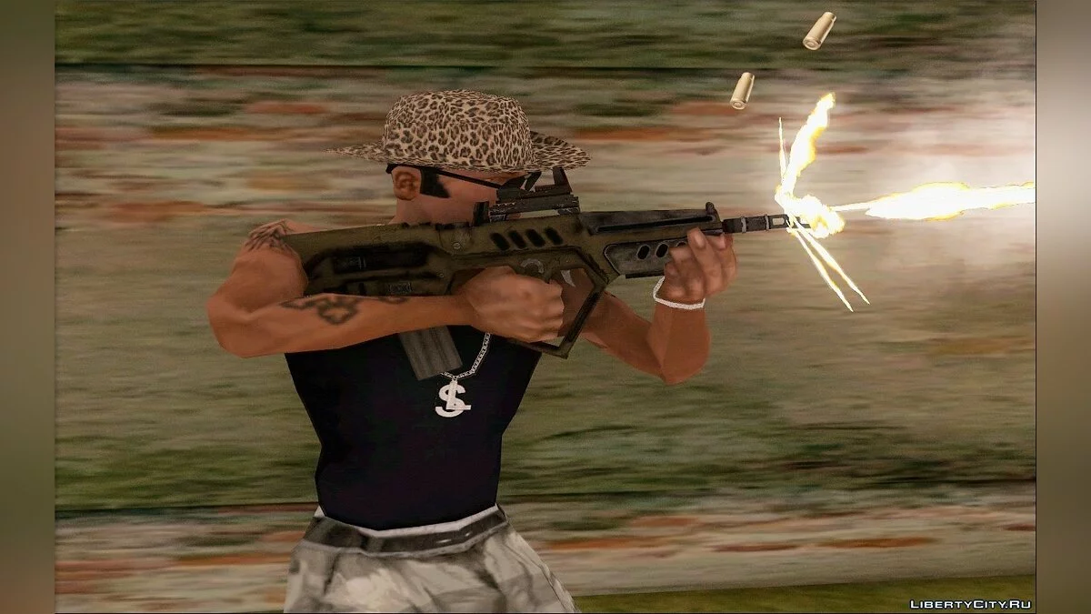 Tavor ctar-21 from WarFace v2 / GTA San Andreas
