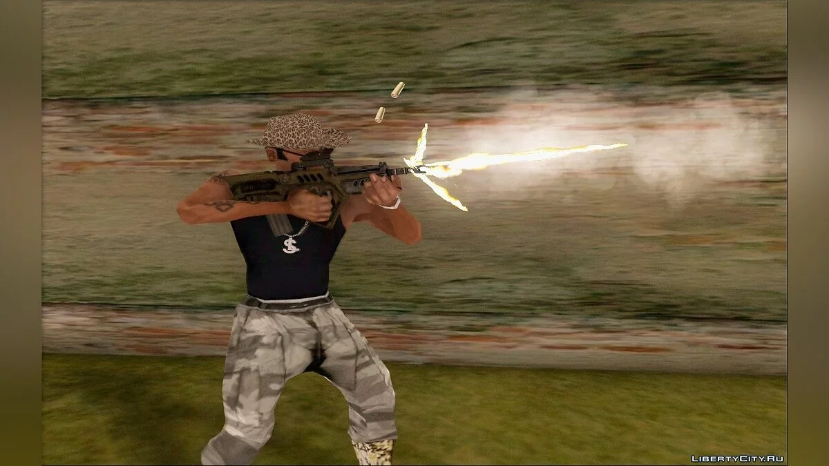 Tavor ctar-21 from WarFace v2 / GTA San Andreas