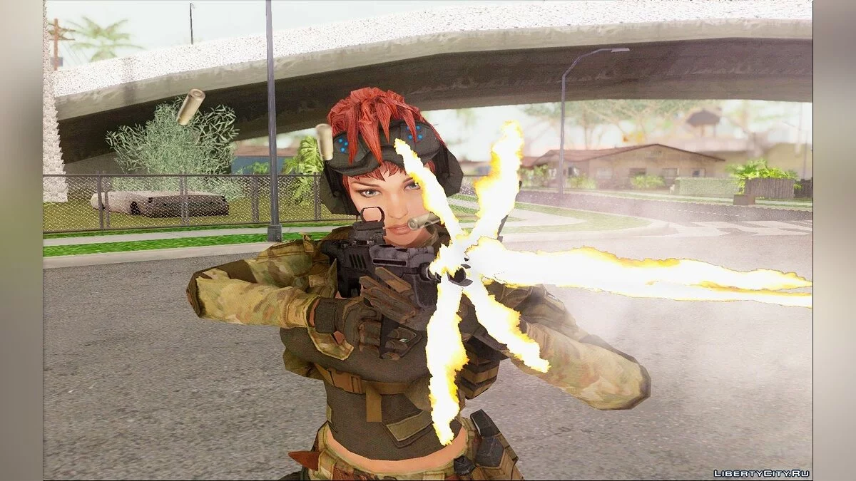 Tavor ctar-21 from WarFace v2 / GTA San Andreas