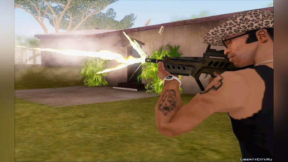 Tavor ctar-21 from WarFace v2 / GTA San Andreas