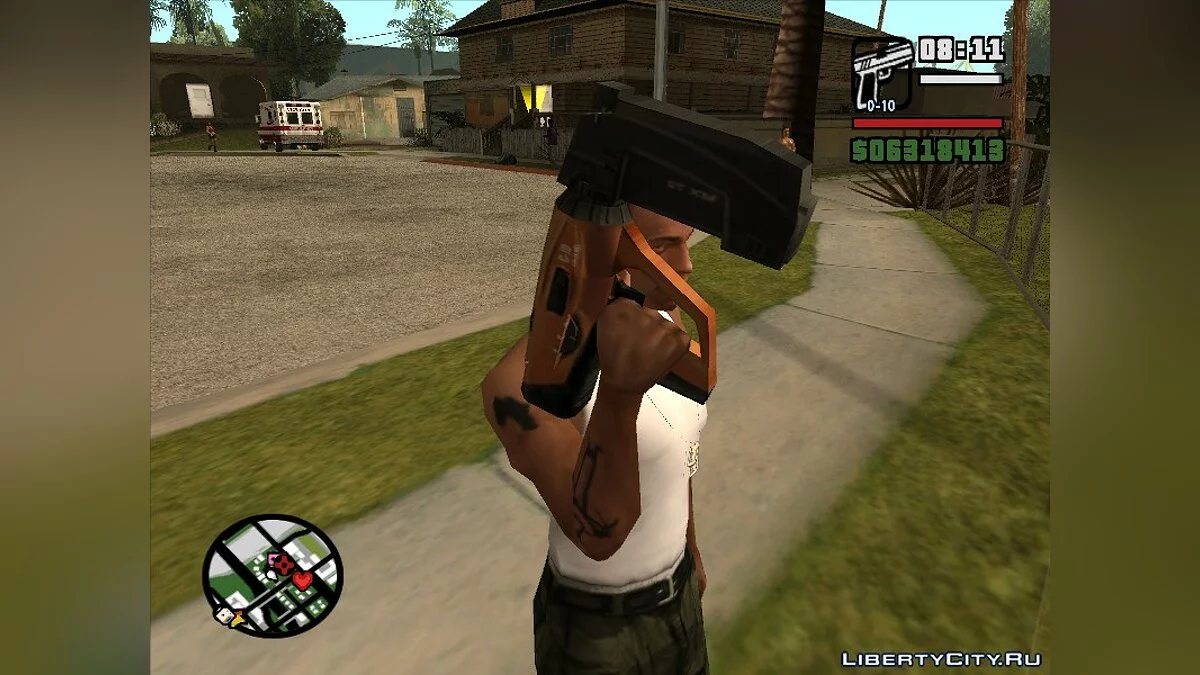 Pistola de Unha do Manhunt / GTA San Andreas
