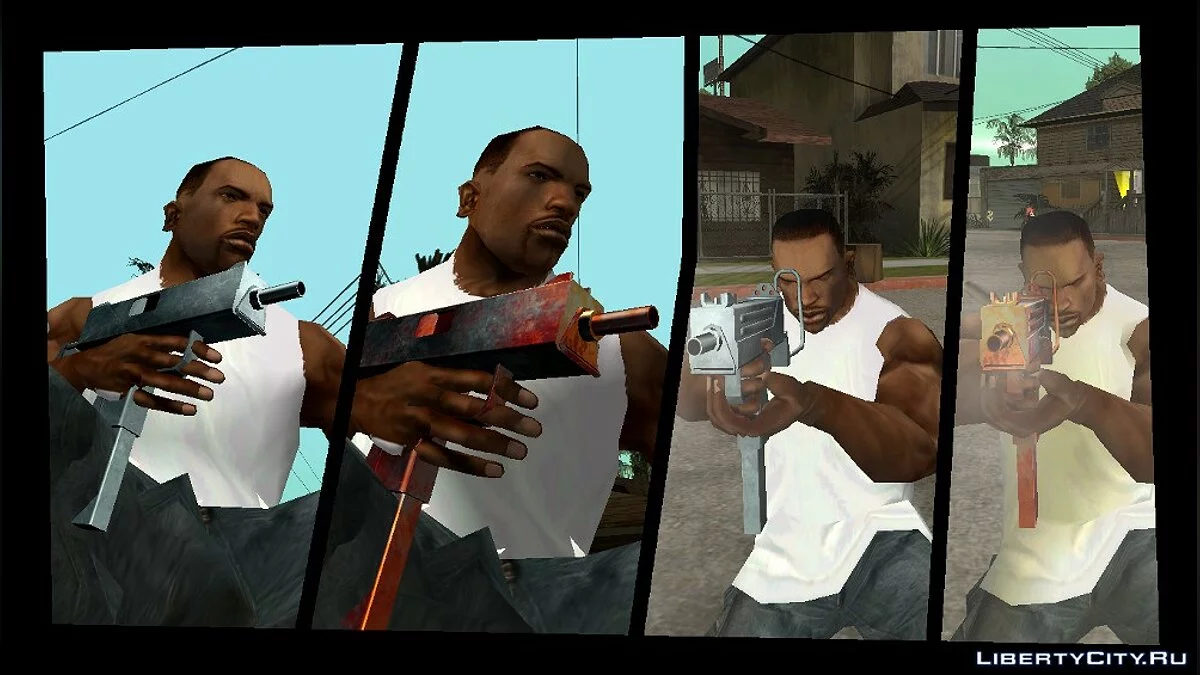 Weapons: Micro Uzi №2 / GTA San Andreas