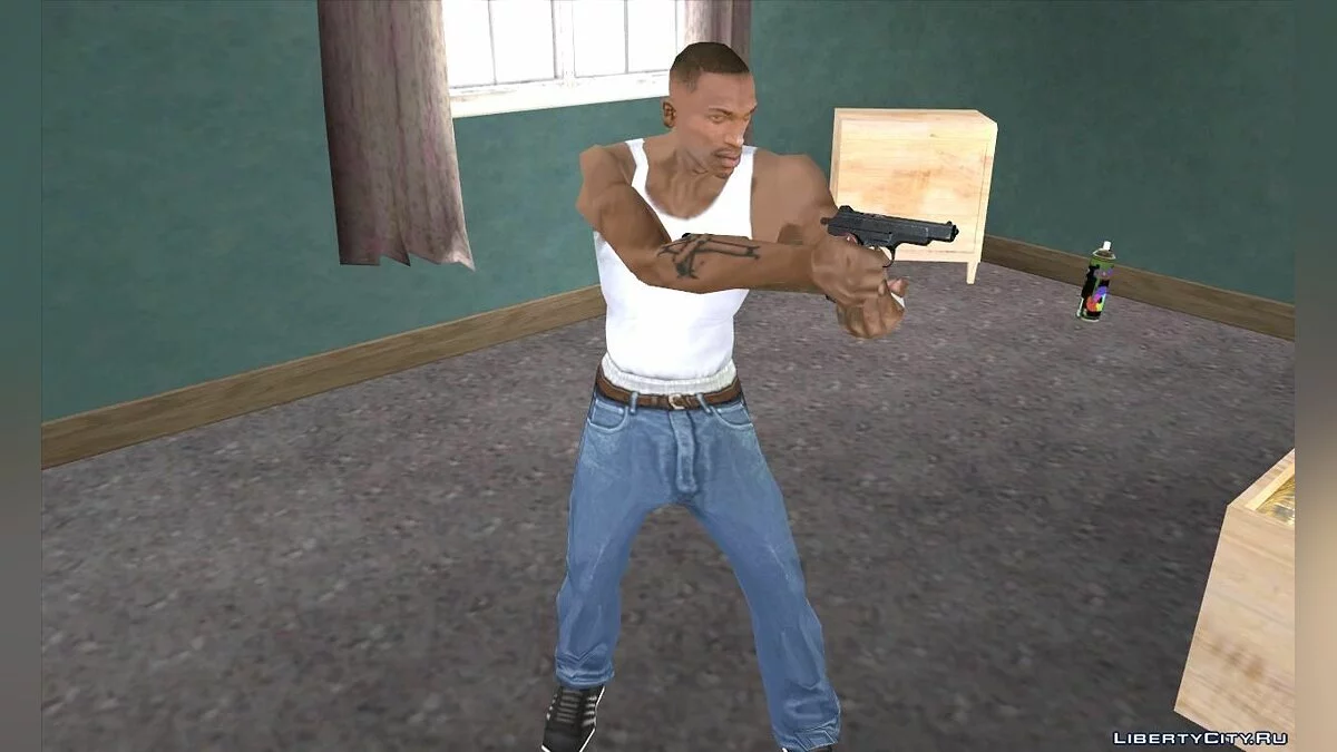 Автоматичний Пістолет Стєчкіна / GTA San Andreas