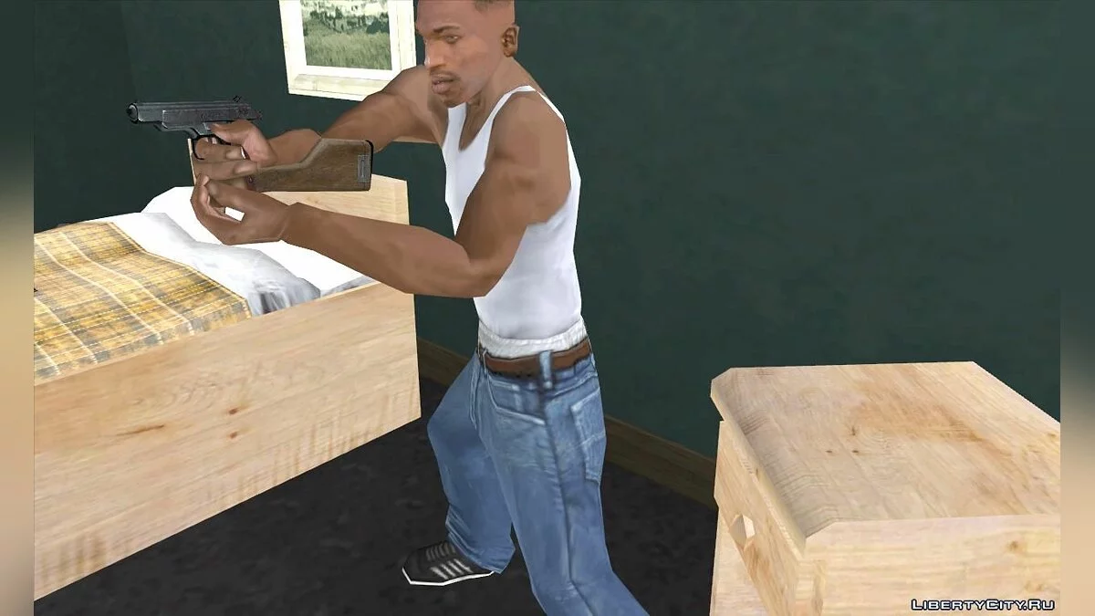Автоматичний Пістолет Стєчкіна / GTA San Andreas